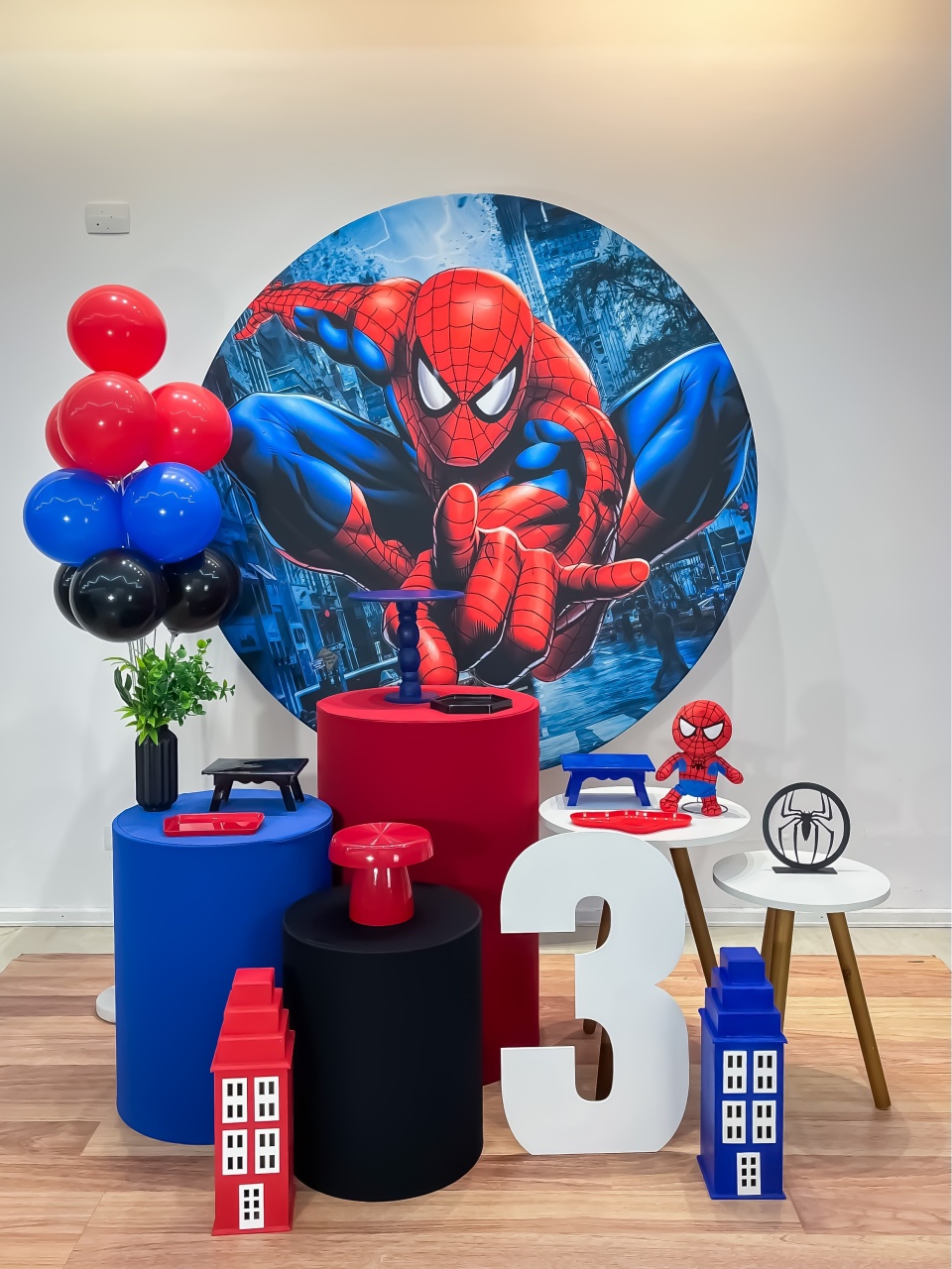 Homem Aranha  - Kit Para Encantar - Monte e Feste 
