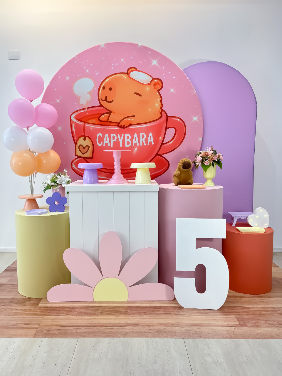 Capivara Rosa - Kit Era Uma Vez - Monte e Feste 