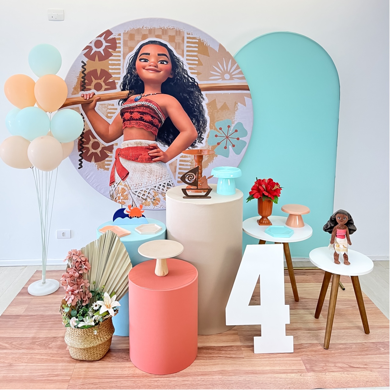 Moana- Kit Nuvem de Algodão - Monte e Feste 