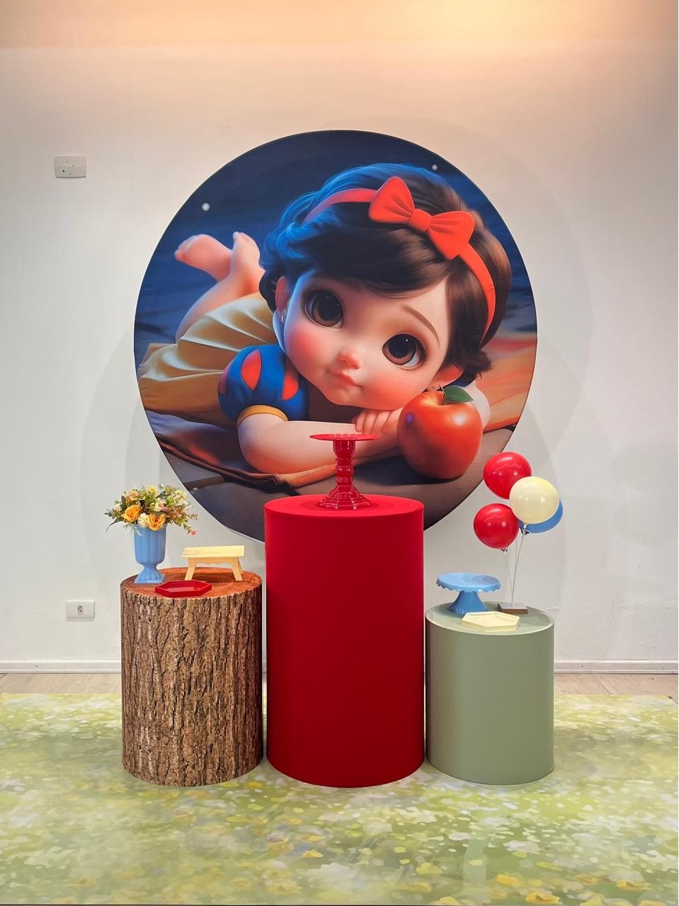 Branca de Neve Baby - Kit Para Festejar - Monte e Feste 