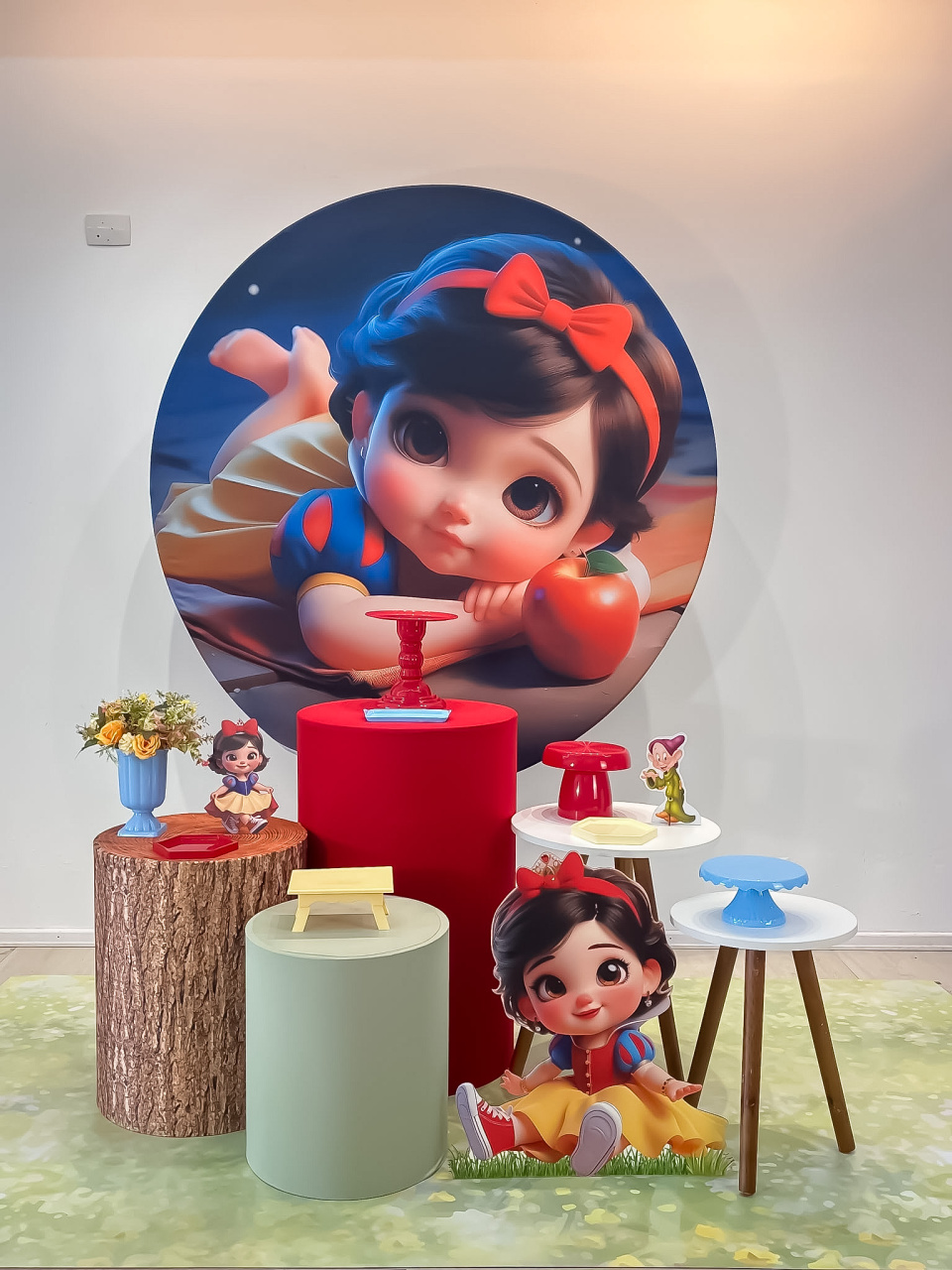 Branca de Neve Baby - Kit Para Encantar - Monte e Feste 