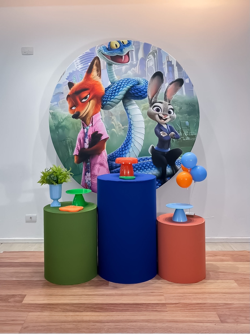 Zootopia - Kit Para Festejar - Monte e Feste 