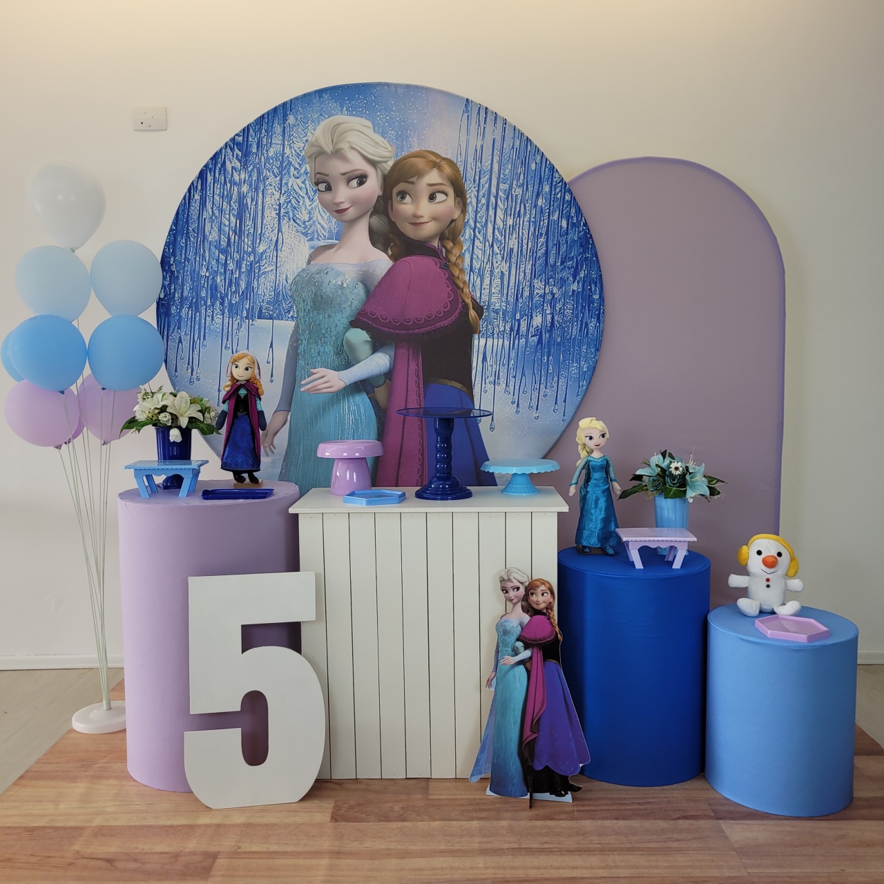 Frozen 1- Kit Era Uma Vez - Monte e Feste 