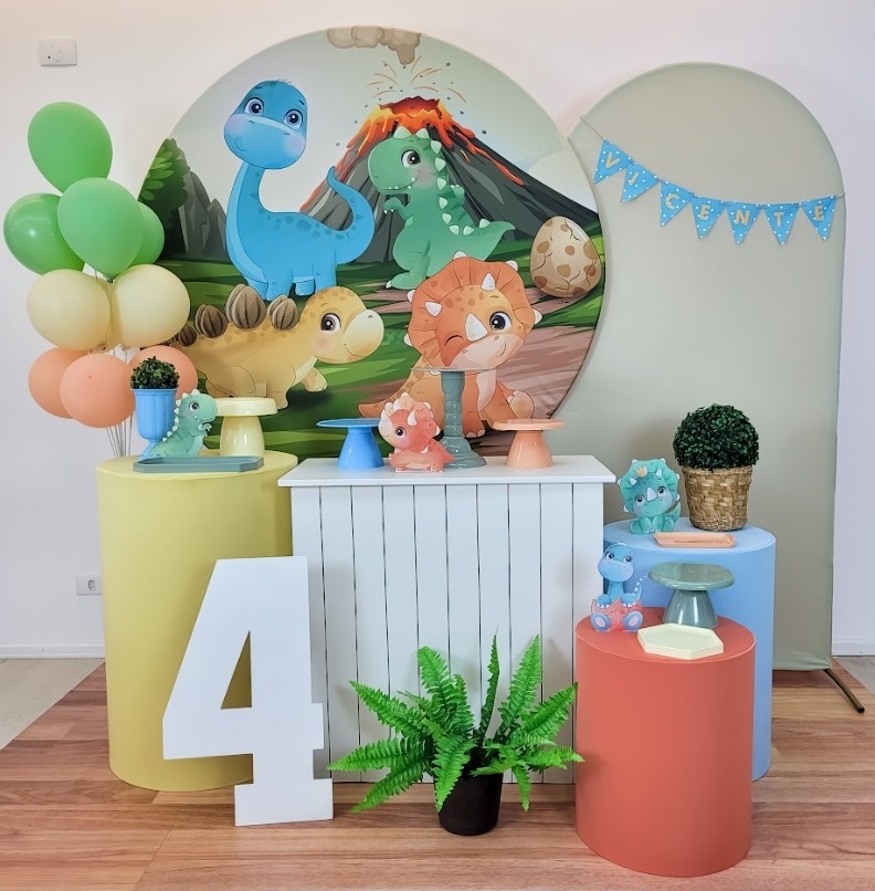 Dino Baby - Kit Era Uma Vez - Monte e Feste 