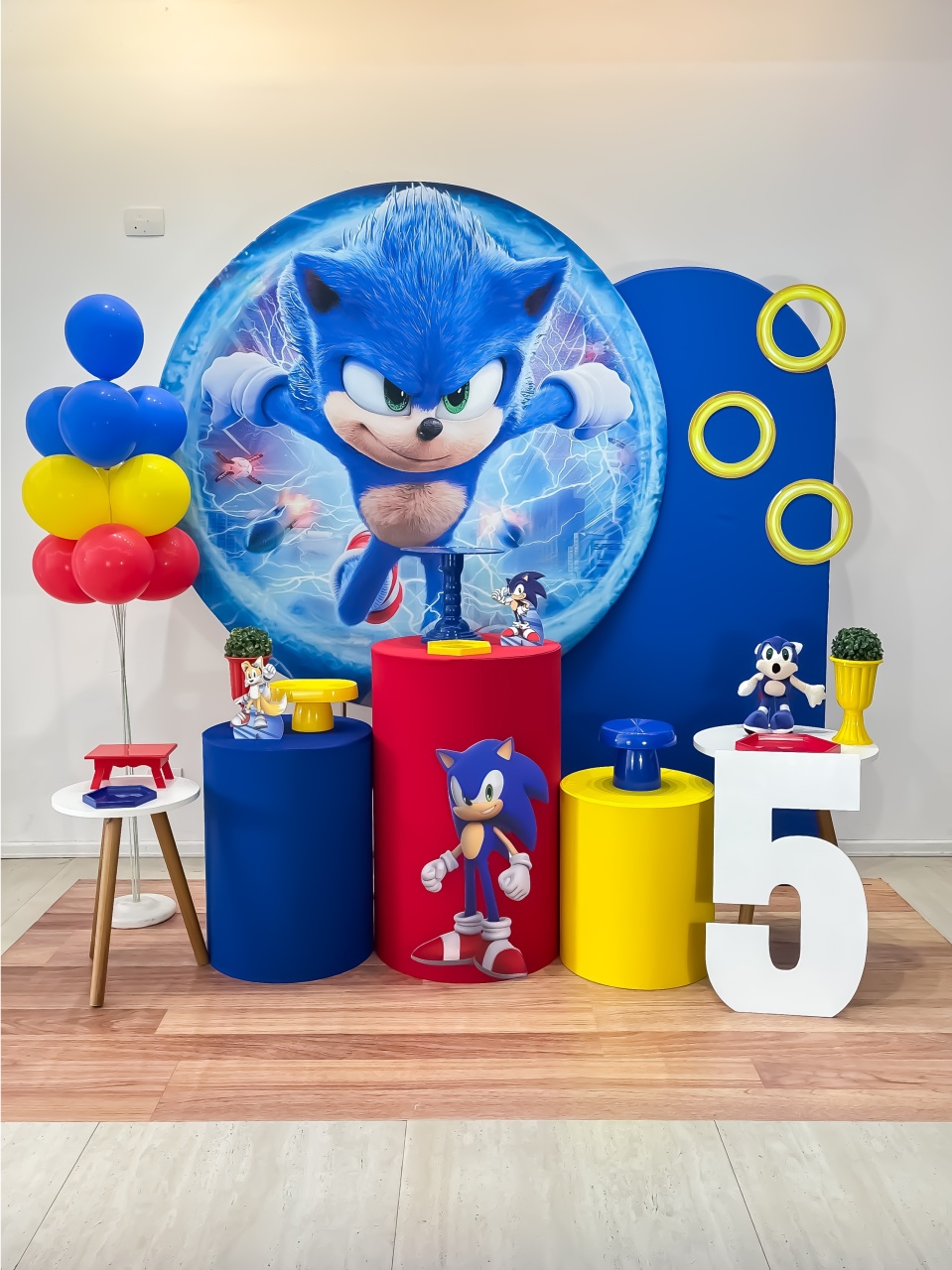 Sonic - Kit Nuvem de Algodão - Monte e Feste 