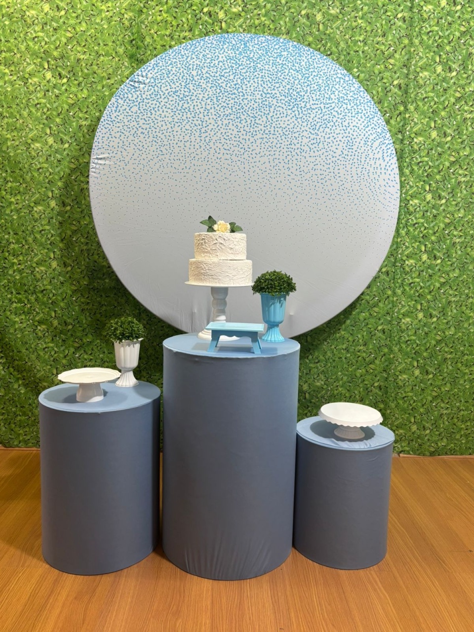 Kit Bolinhas Azuis  - Voar Decorações