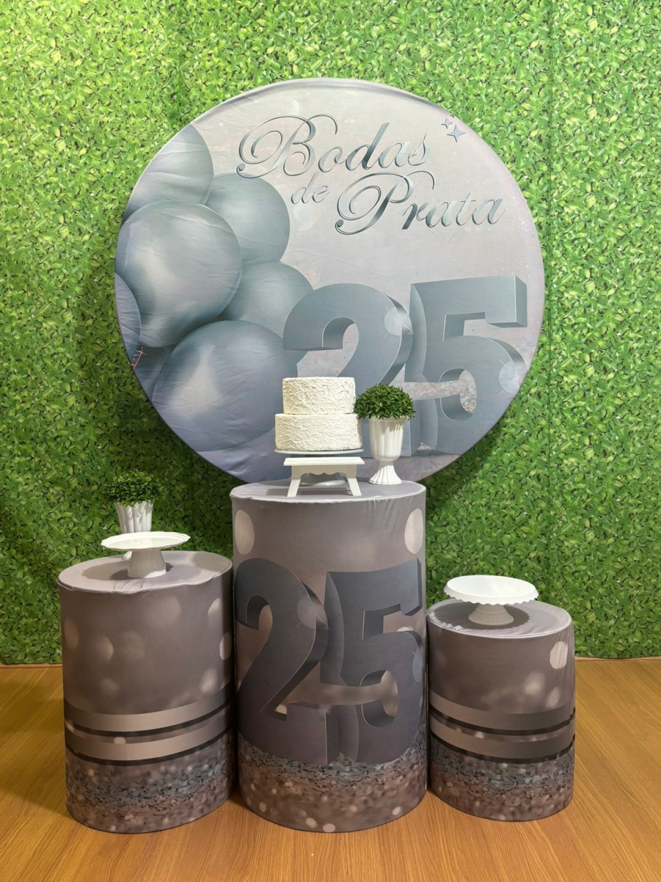 Kit Bodas de Prata - Voar Decorações