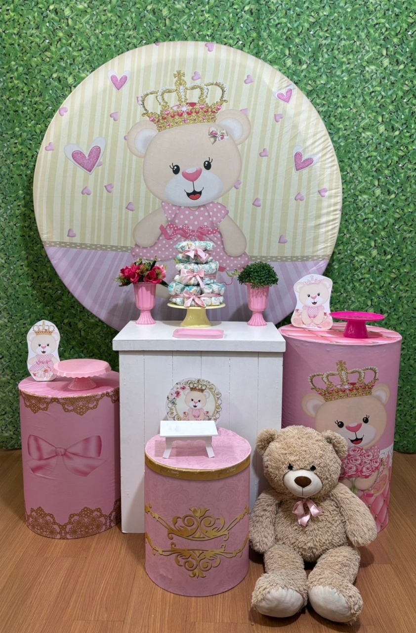 Kit Ursa Realeza 2  - Voar Decorações