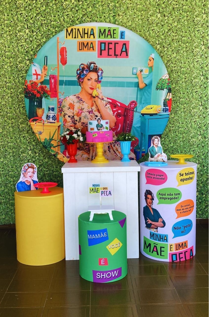 Kit Minha Mãe É Uma Peça  - Voar Decorações