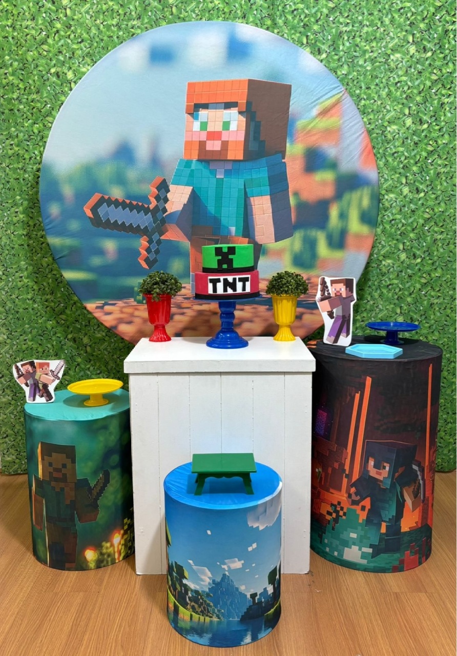 Kit Minecraft 2  - Voar Decorações
