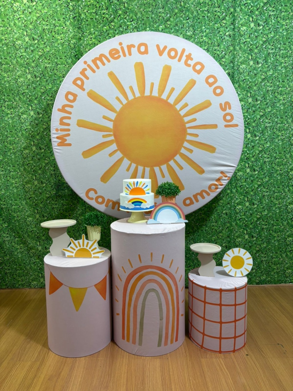 Kit Primeira Volta Ao Sol - Voar Decorações