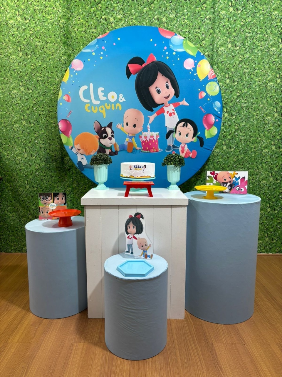Kit Cleo E Cuquin 1 - Voar Decorações
