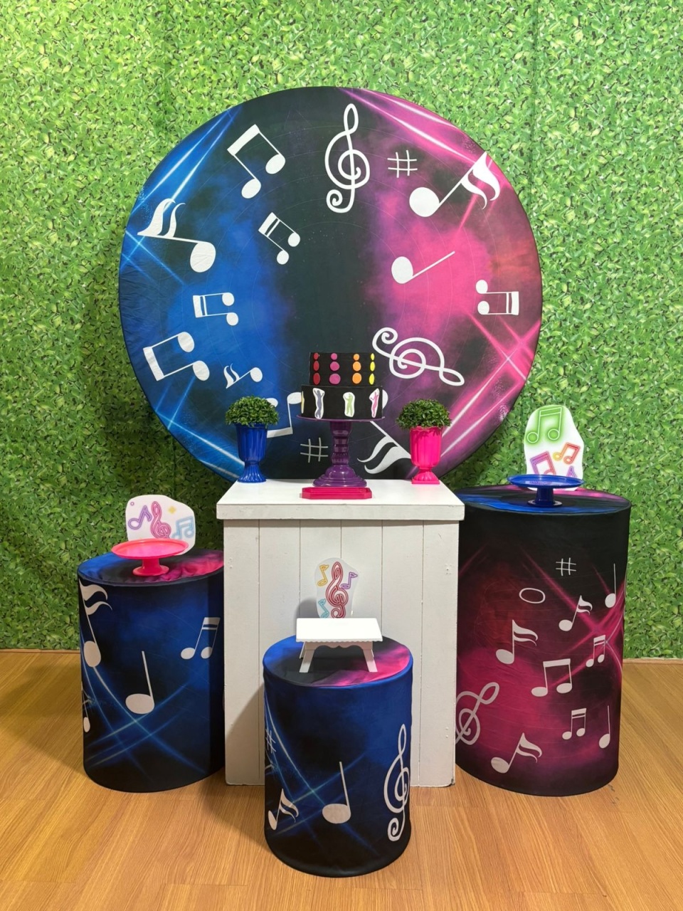 Kit Notas Musicais 2  - Voar Decorações