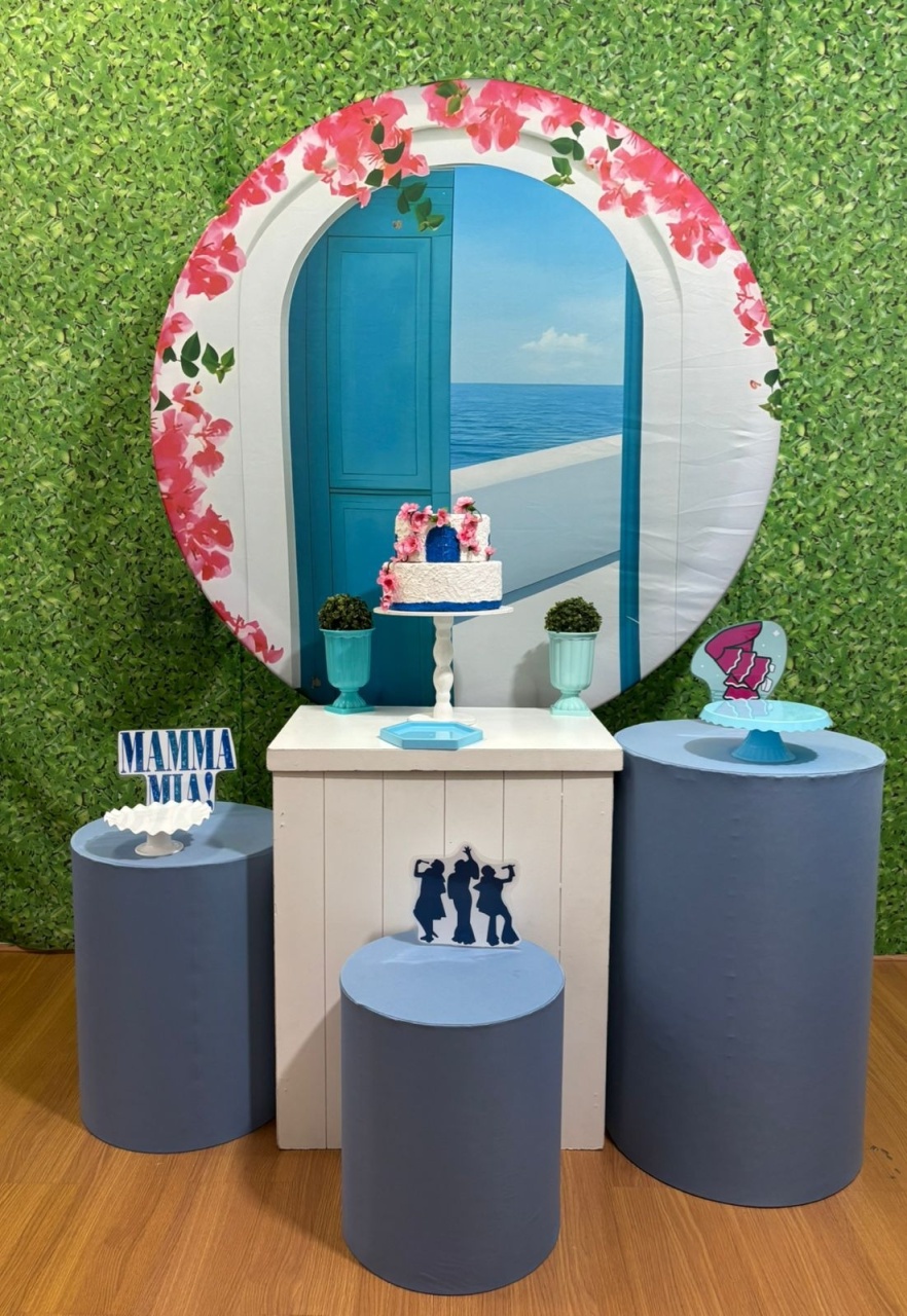 Kit Mamma Mia  2 - Voar Decorações