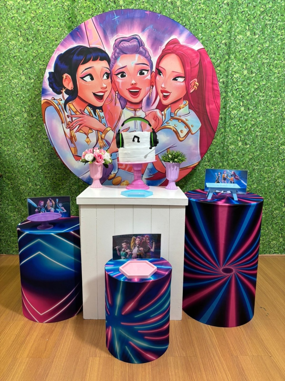 Kit Guerreiras Do Kpop 1  - Voar Decorações