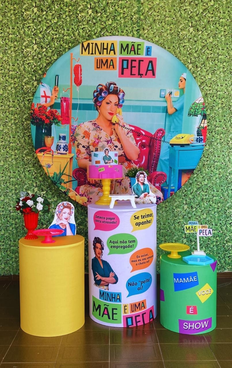 Kit Minha Mãe É Uma Peça - Voar Decorações