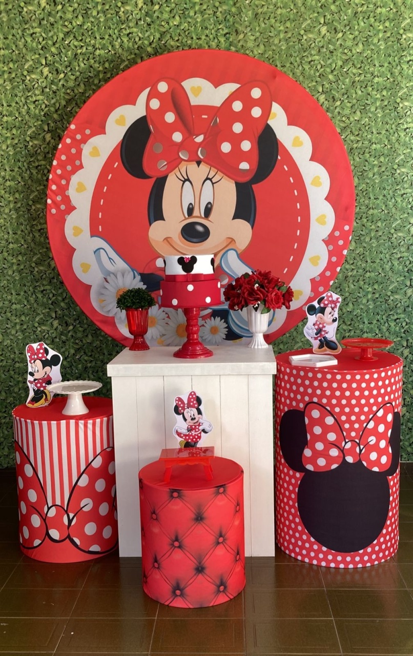 Kit Minnie Vermelha  - Voar Decorações