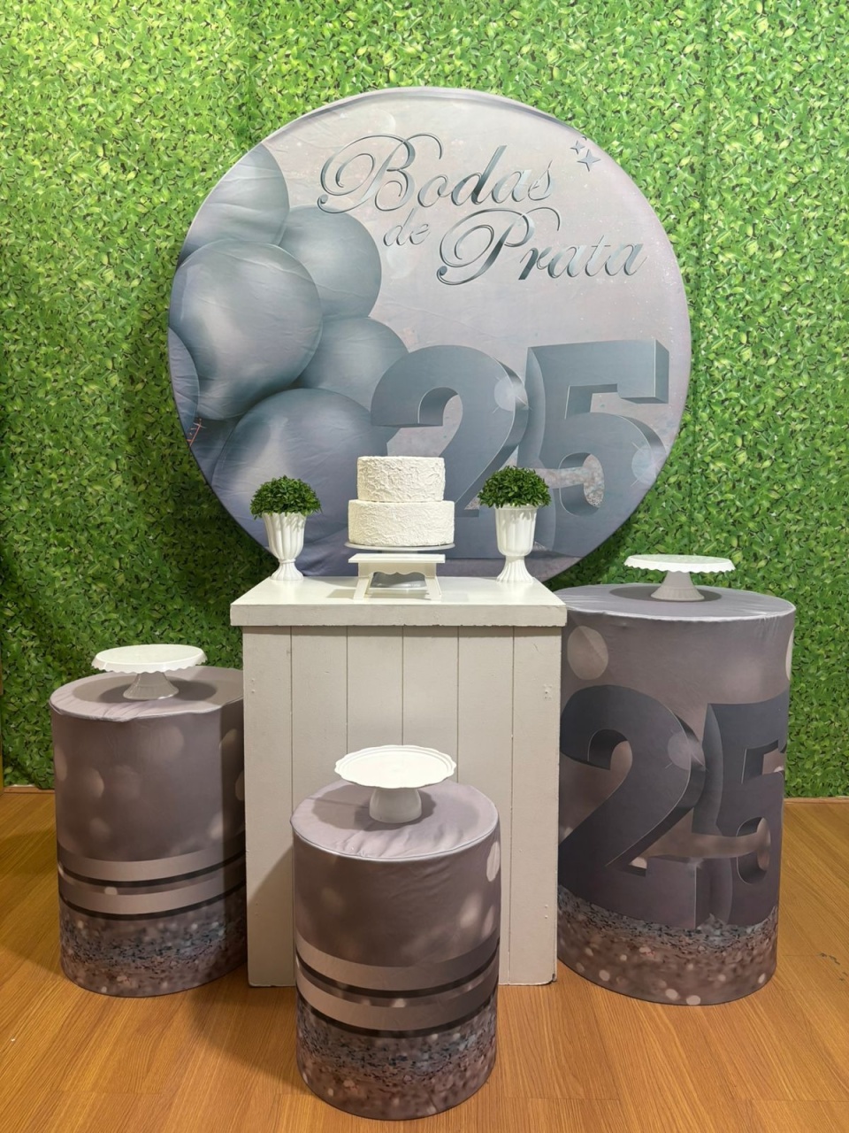 Kit Bodas de Prata 2  - Voar Decorações