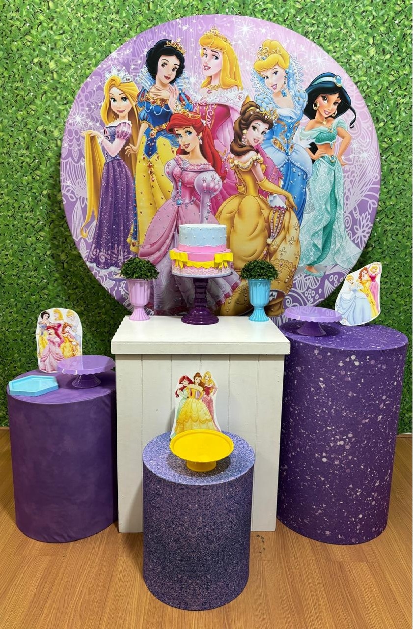 Kit Princesas Lilas  - Voar Decorações