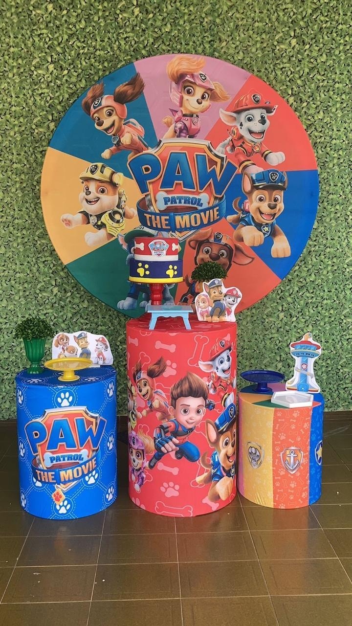 Patrulha Canina Colorida - Voar Decorações