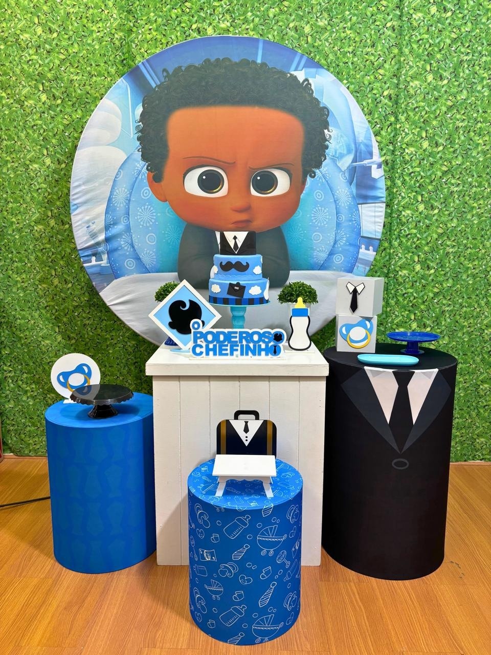 Kit Poderoso Chefinho Afro  - Voar Decorações