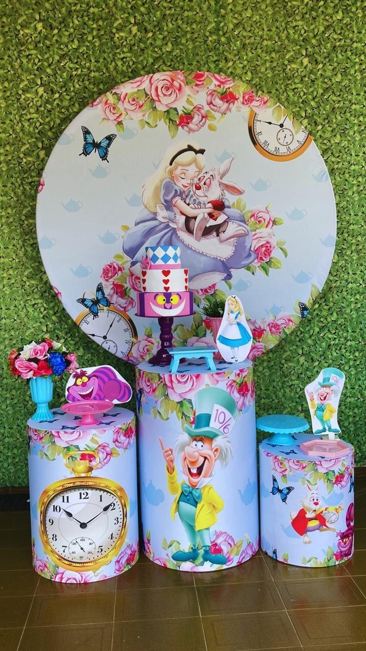 Kit Alice No Pais das Maravilhas - Voar Decorações