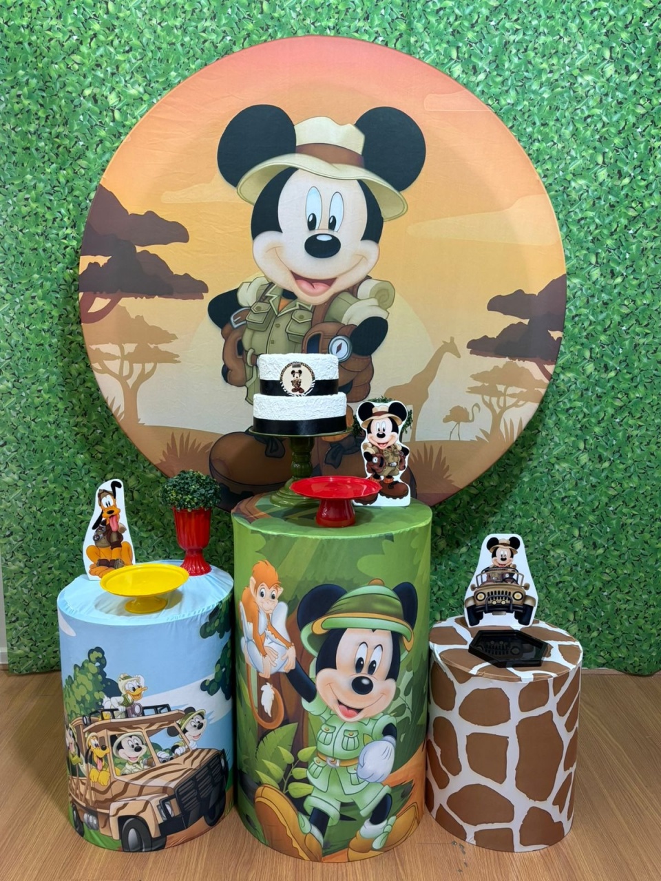 Kit Mickey Safari  - Voar Decorações