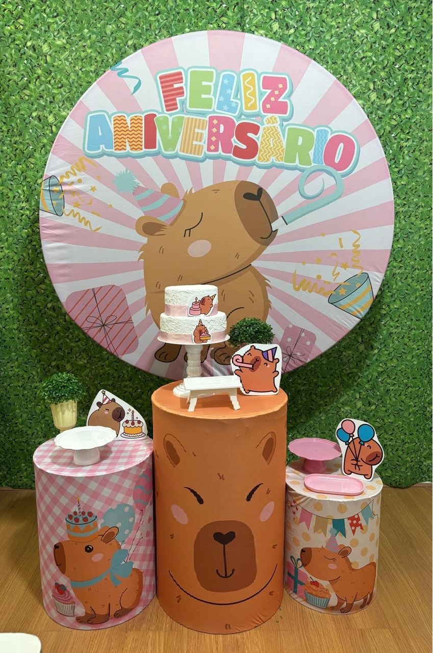 Kit Capivara  - Voar Decorações