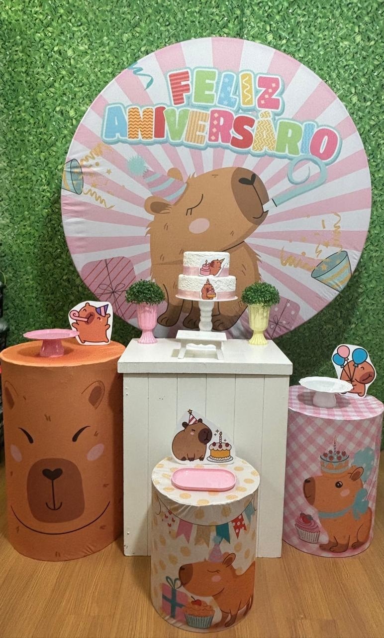 Kit Capivara   - Voar Decorações