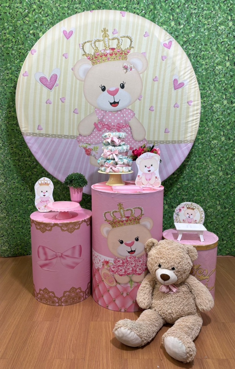 Kit Ursa Realeza 2 - Voar Decorações