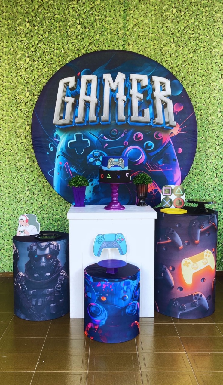 Kit Gamer   - Voar Decorações