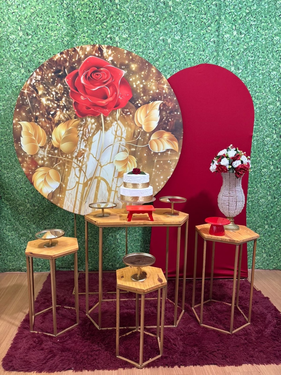Kit Bela E A Fera  - Voar Decorações