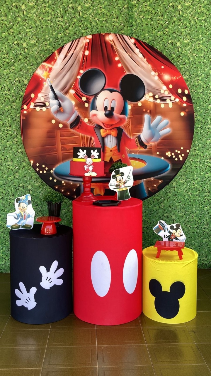 Kit Mickey Circo - Voar Decorações