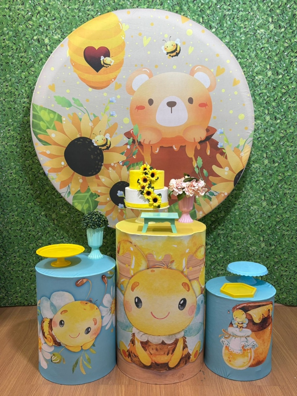 Kit Abelha E Urso - Voar Decorações