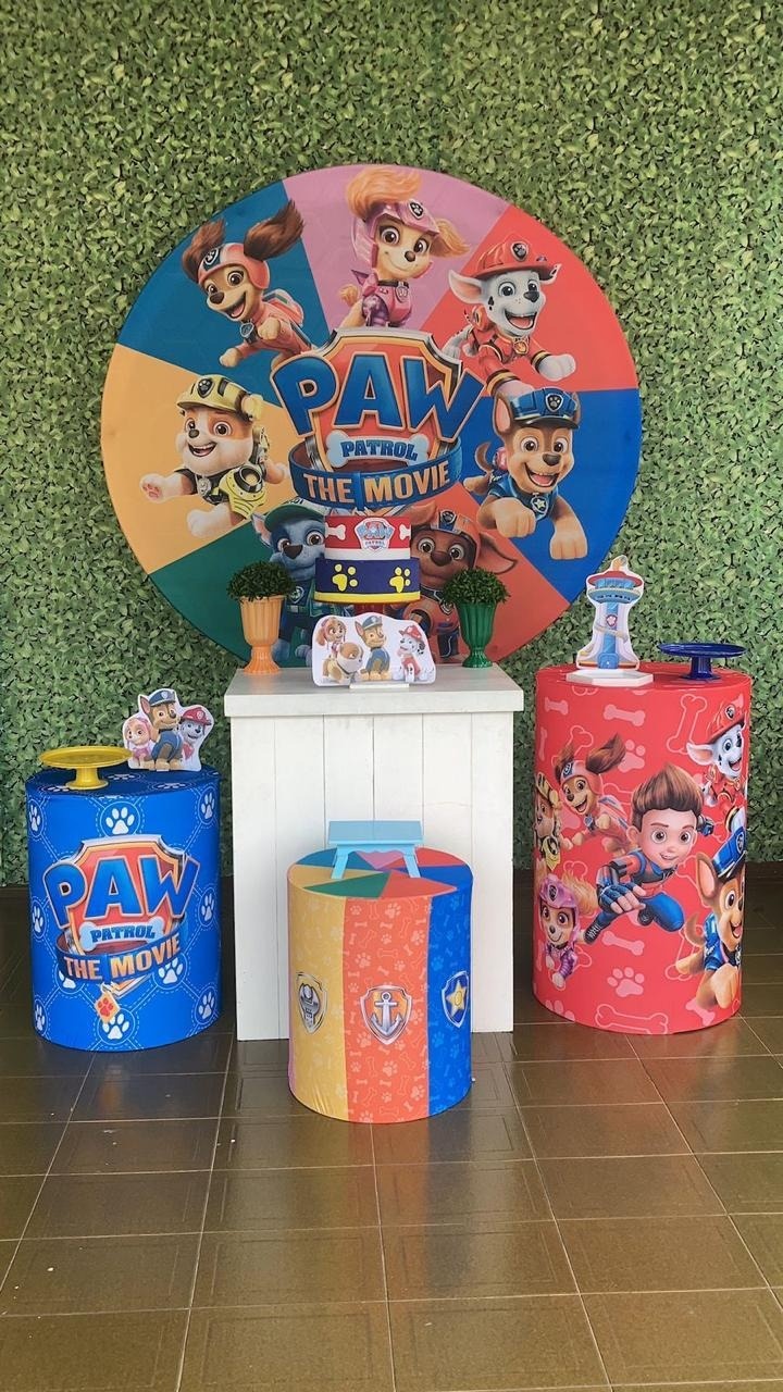 Patrulha Canina Colorida  - Voar Decorações