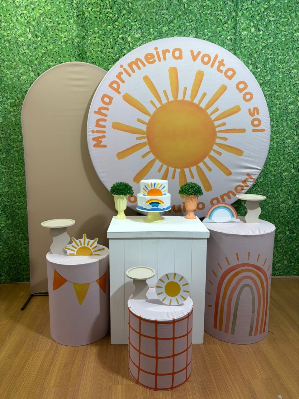 Kit Primeira Volta Ao Sol 3  - Voar Decorações