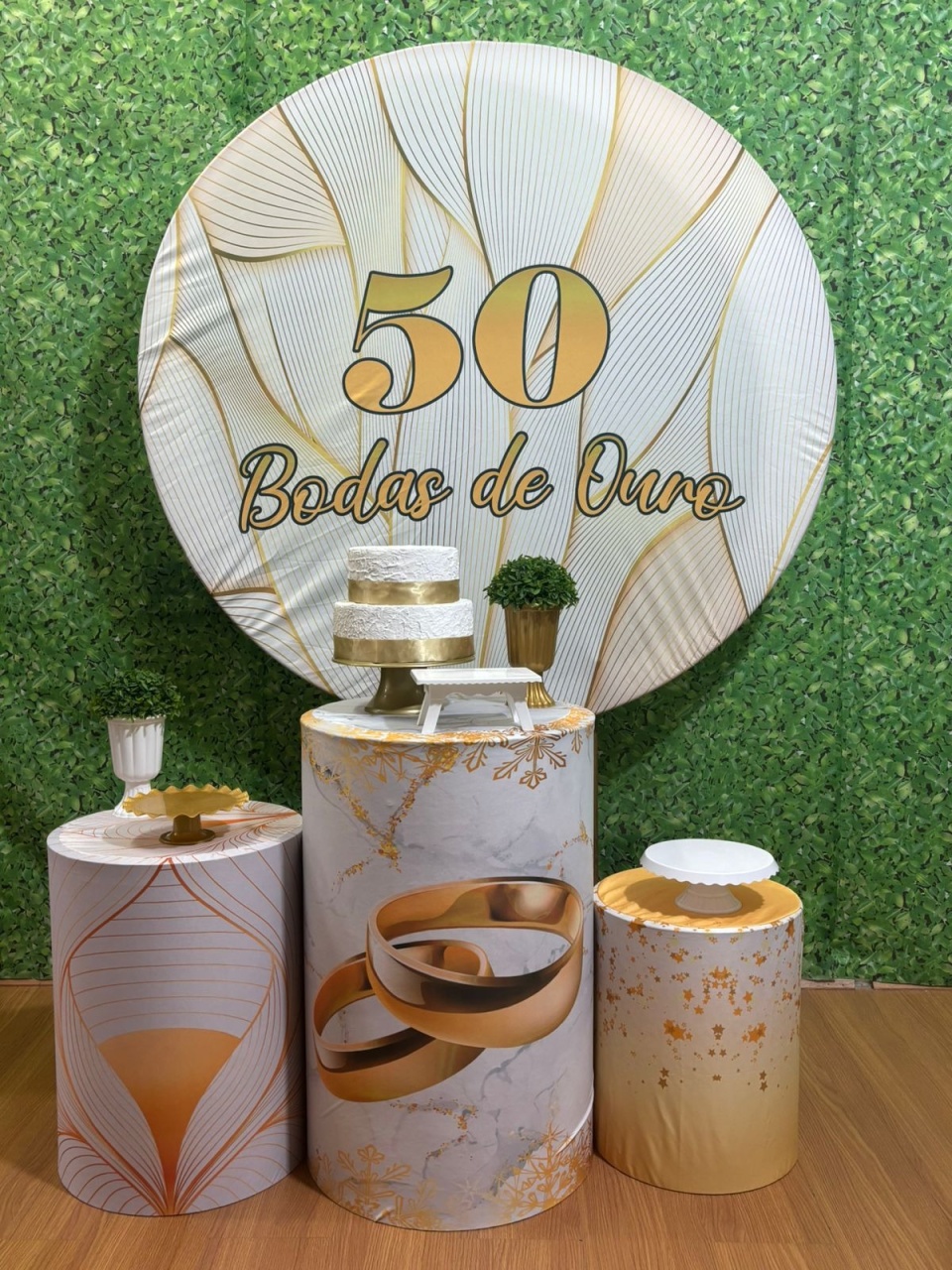 Kit Bodas de Ouro  - Voar Decorações