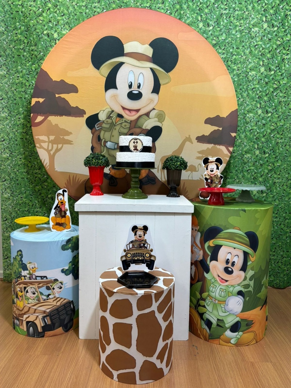 Kit Mickey Safari - Voar Decorações