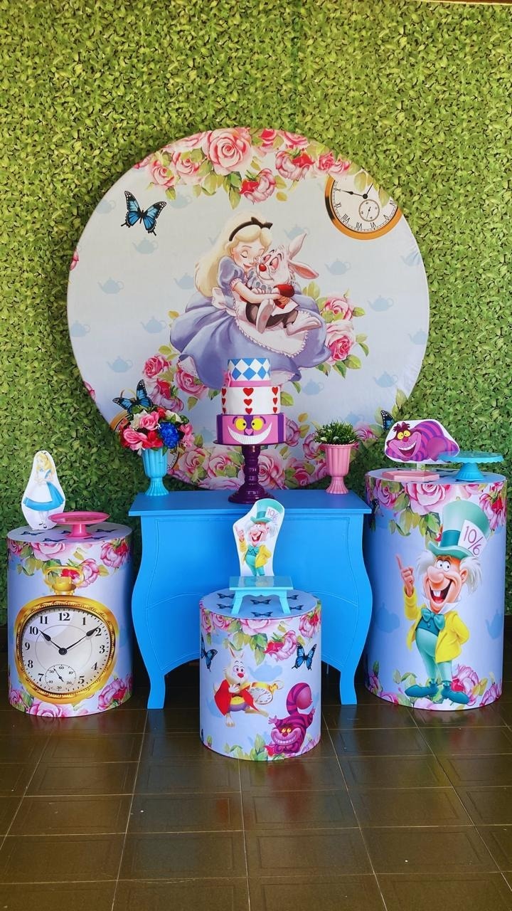 Kit Alice No Pais das Maravilhas  - Voar Decorações