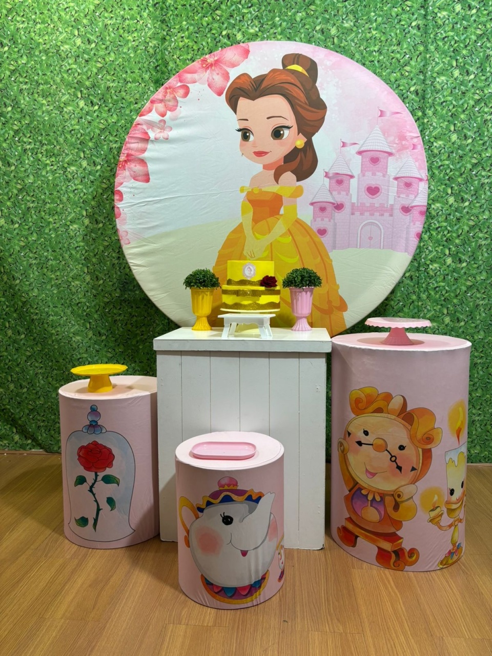 Kit Bela E A Fera Baby 2 - Voar Decorações