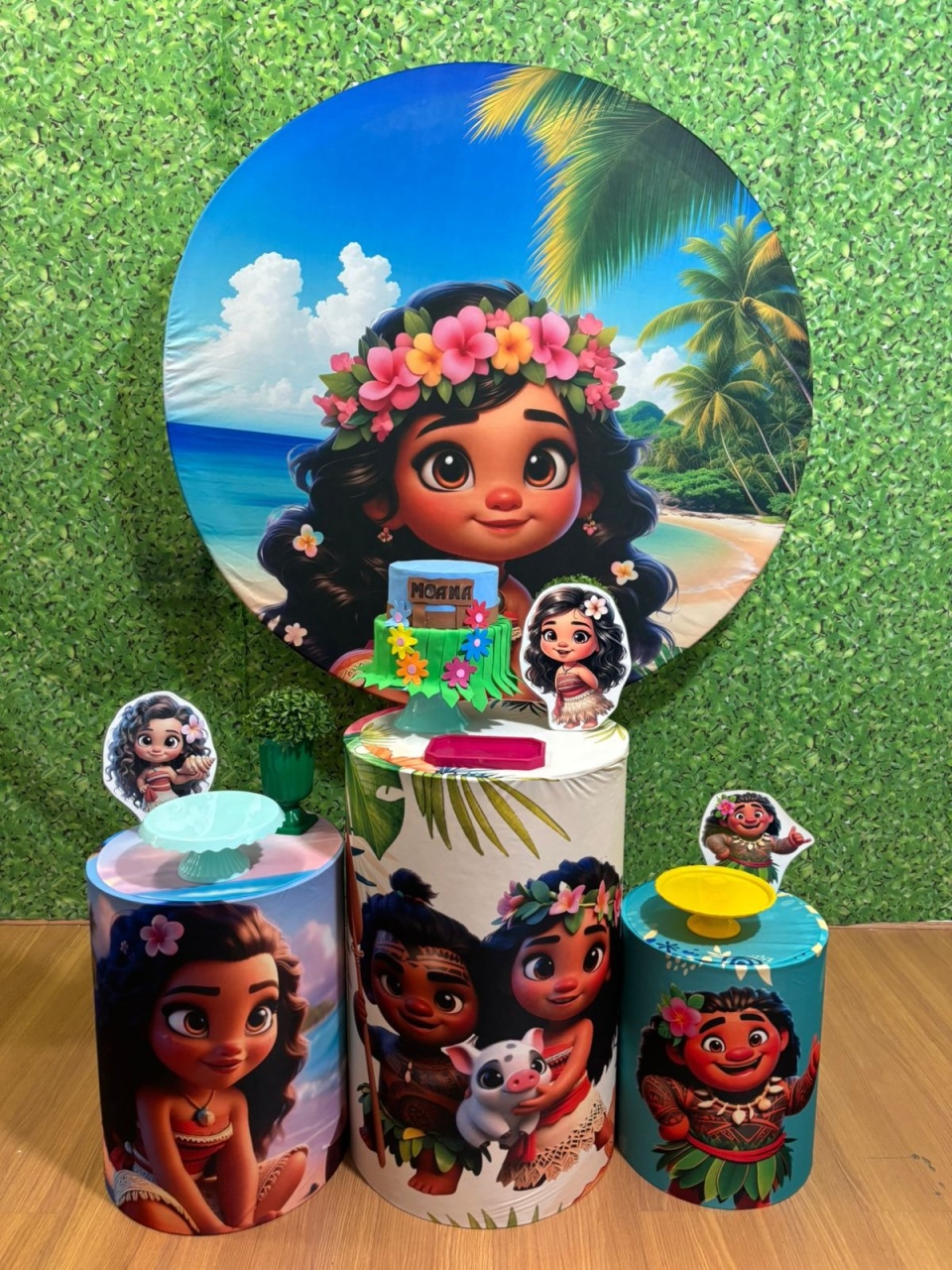 Kit Moana Baby Mocinha  - Voar Decorações