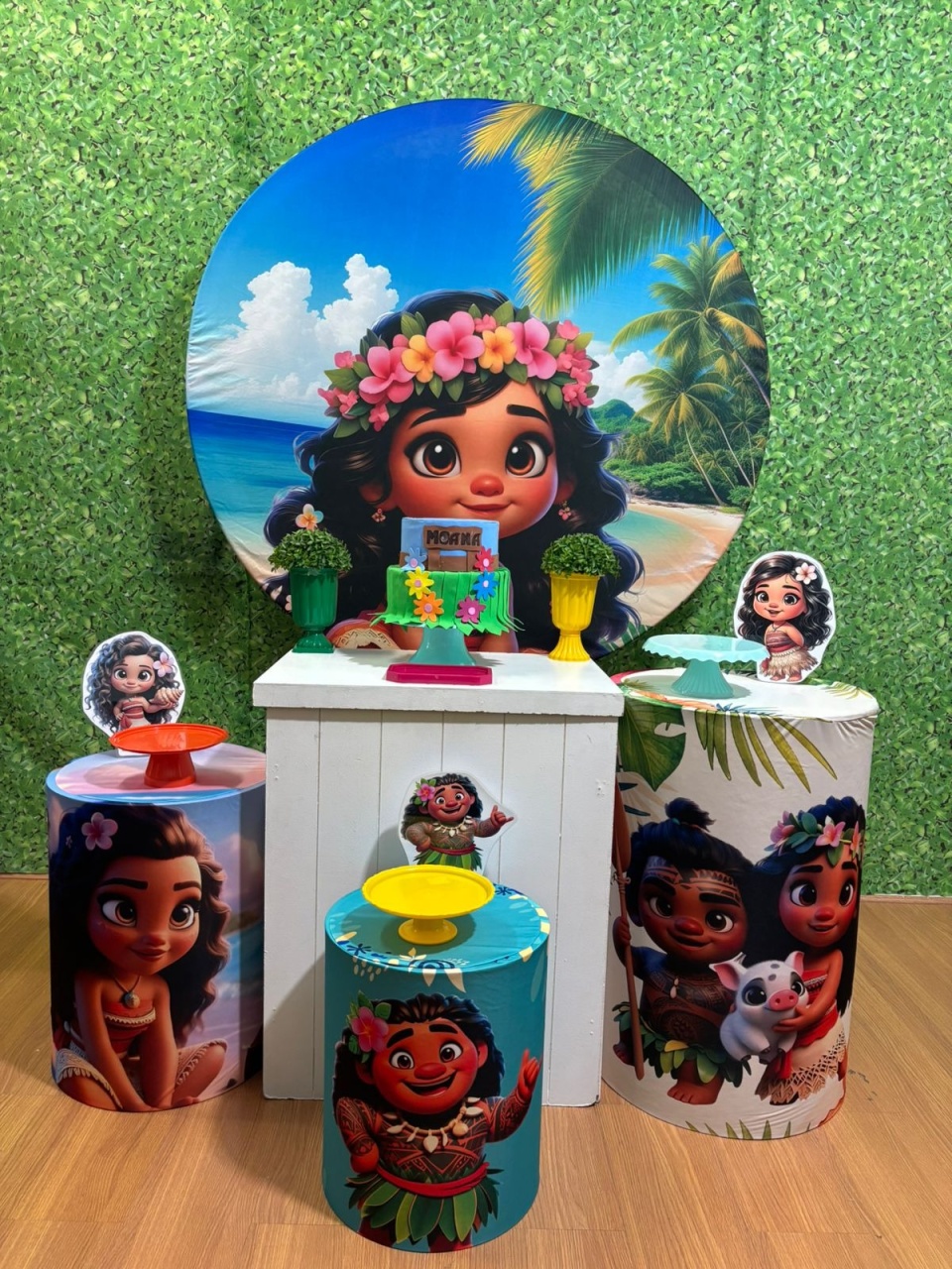 Kit Moana Baby Mocinha 2  - Voar Decorações