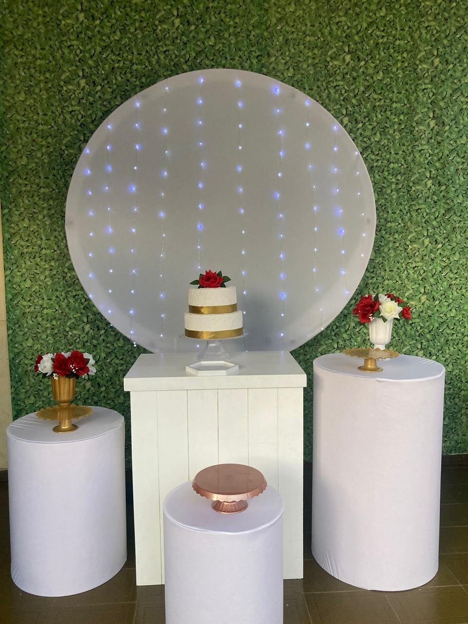 Kit Branco Com Led - Voar Decorações