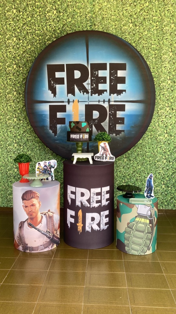 Kit Free Fire - Voar Decorações