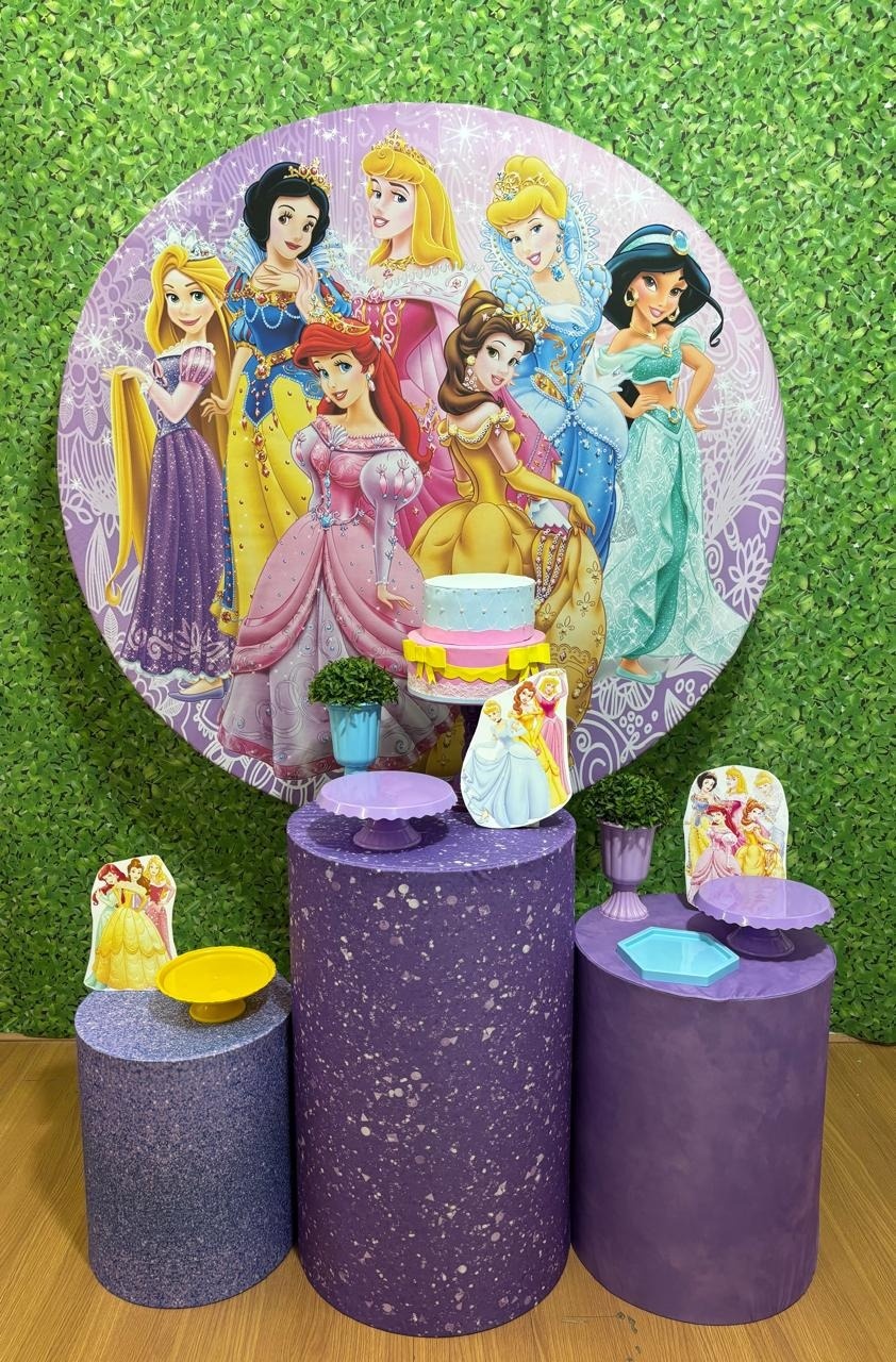 Kit Princesas Lilas  - Voar Decorações