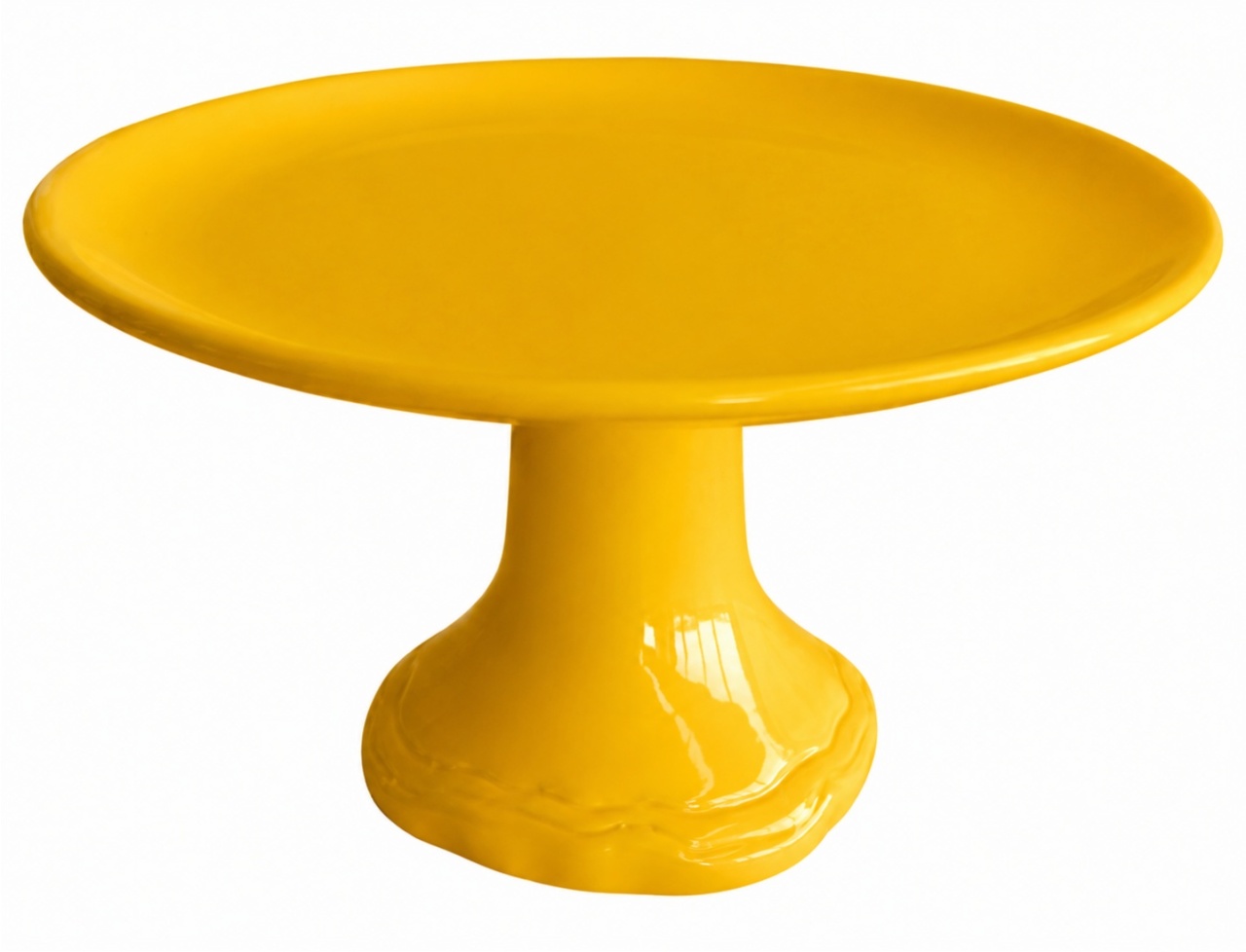 Suporte de Bolo Amarelo Gema - brunacruanes