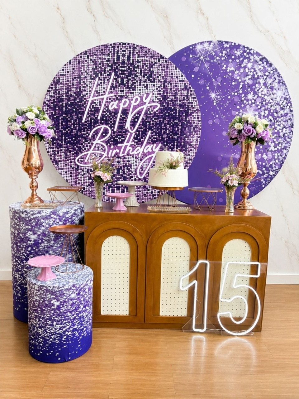 15 Anos Premium Roxo - brunacruanes