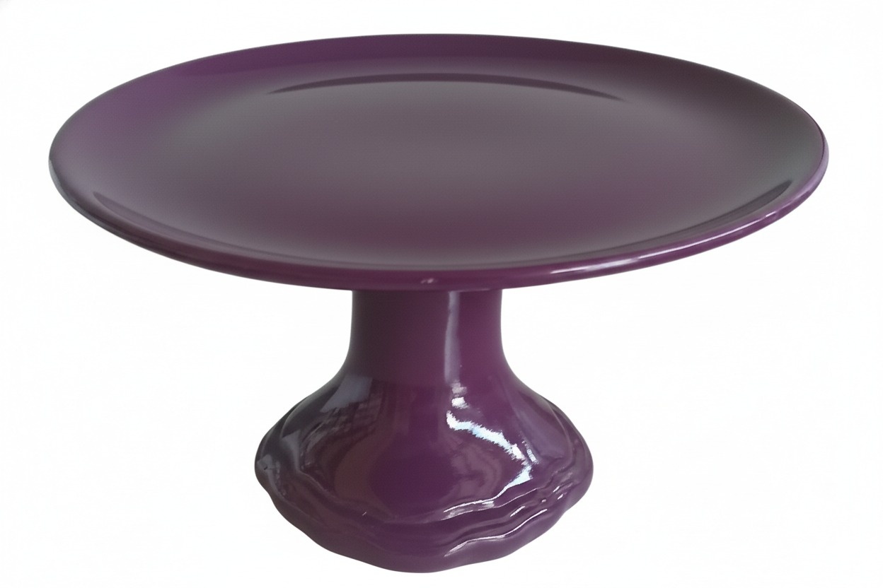 Suporte de Bolo Roxo - brunacruanes
