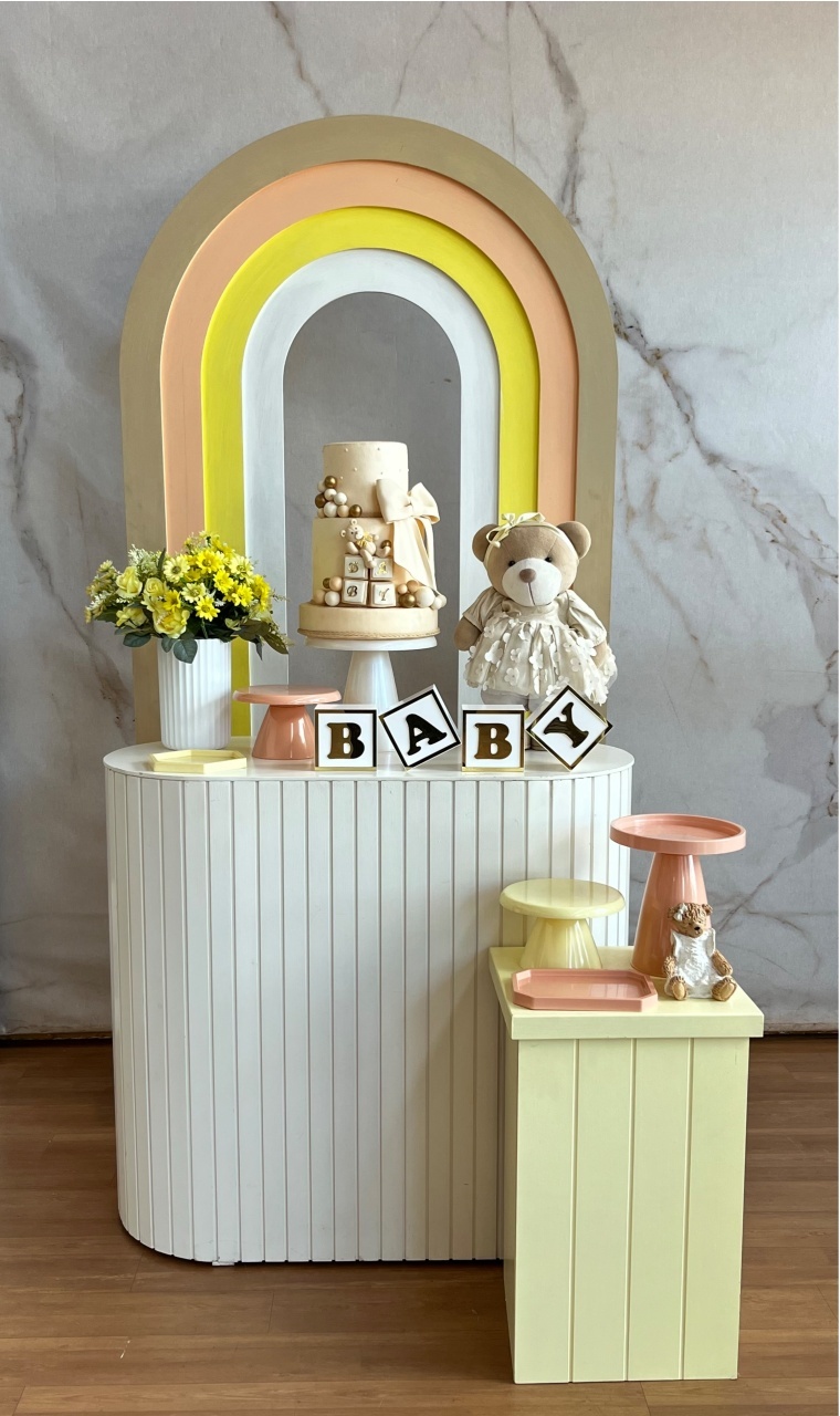 Cha Bebe Menina Minimalista - brunacruanes