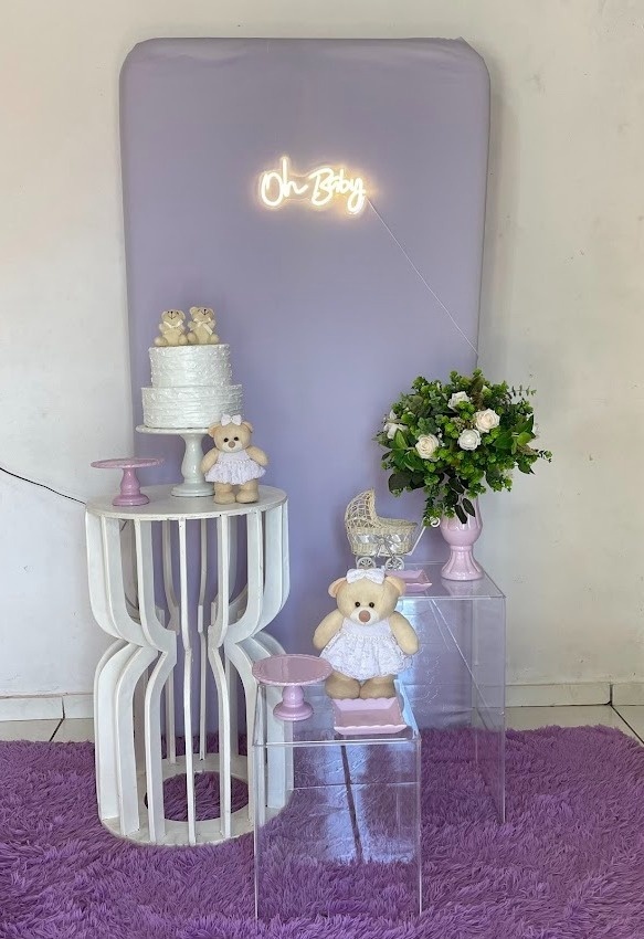 Chá de Bebe Lilás - brunacruanes